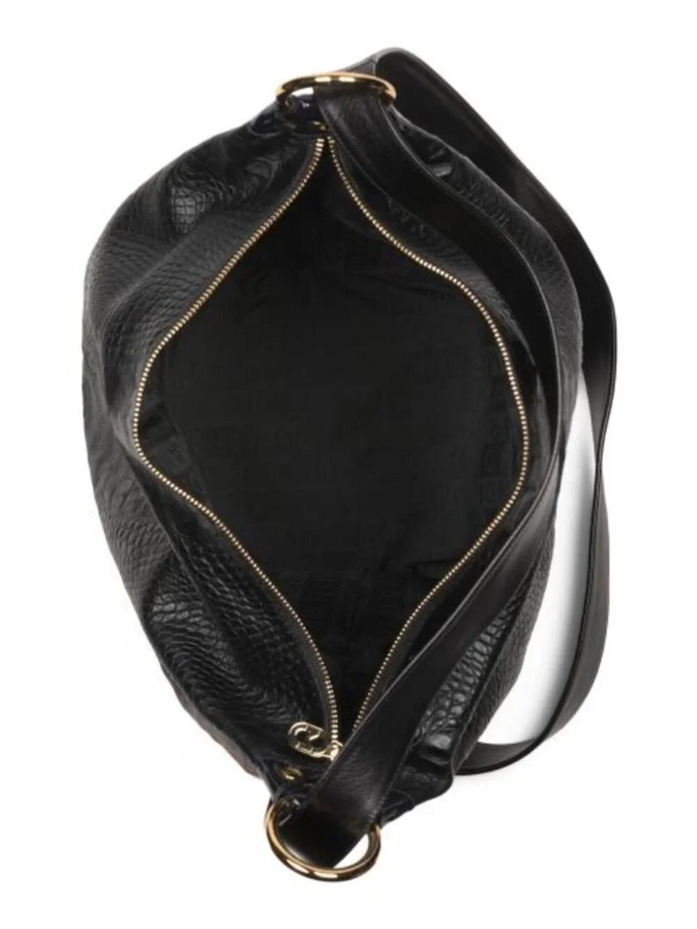 MARINO ORLANDI Made In Italy Leather Crocodile Sling Backpack